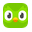 多邻国 logo