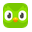 多邻国 logo